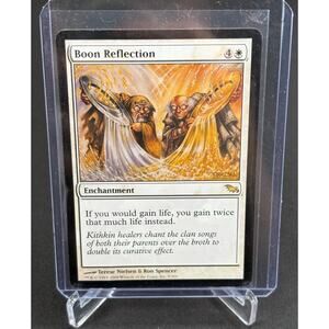 MTG Boon Reflection Shadowmoor Magic the Gathering 5/301 MP A
